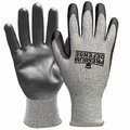 Big Time Products Mens Premium Defense Extra Large Gray Cut Resistant Glove 241908